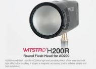 Godox Witstro H200R Round Flash Head for AD200 TTL Pocket Flash 